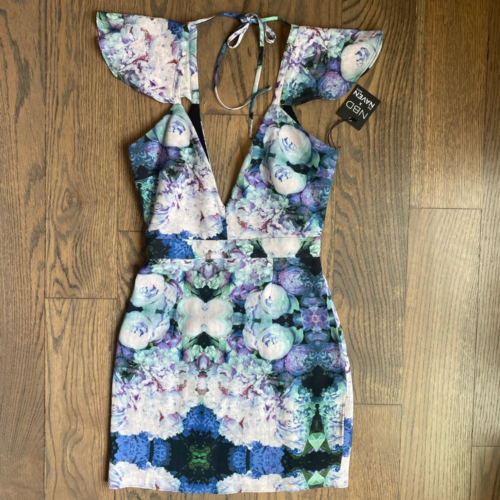 NBD Floral Dress NWT!!!
